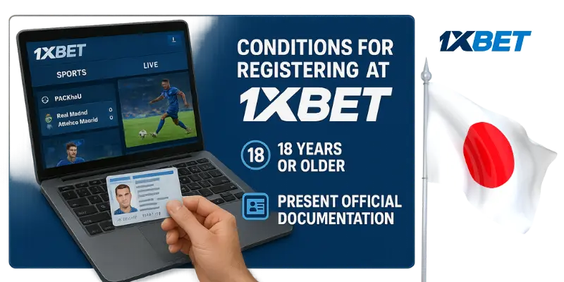 Conditions for Registering at 1xBet